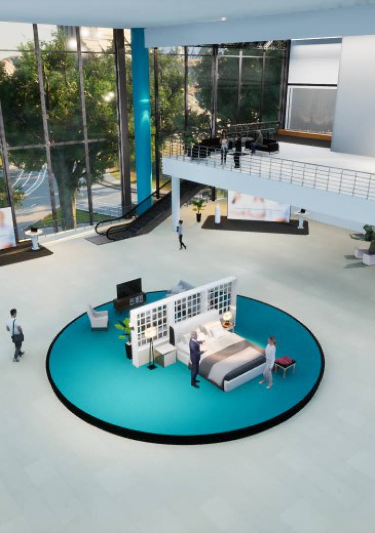 3D-Parcours - Interaktive Reise